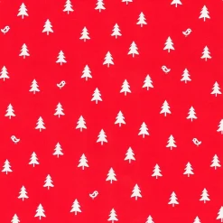 Papier Cadeau De Noël écologique Avec Sapins Blancs - Rouleau De Papier Cadeau De 50 M-DecoWoerner Clearance