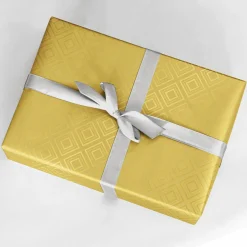 Papier Cadeau Dé Durable Avec Motifs Géométriques Brillants - Rouleau De Papier Cadeau 50 M De-DecoWoerner Online