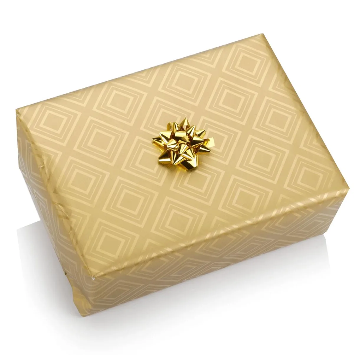 Papier Cadeau Dé Durable Avec Motifs Géométriques Brillants - Rouleau De Papier Cadeau 50 M De-DecoWoerner Online