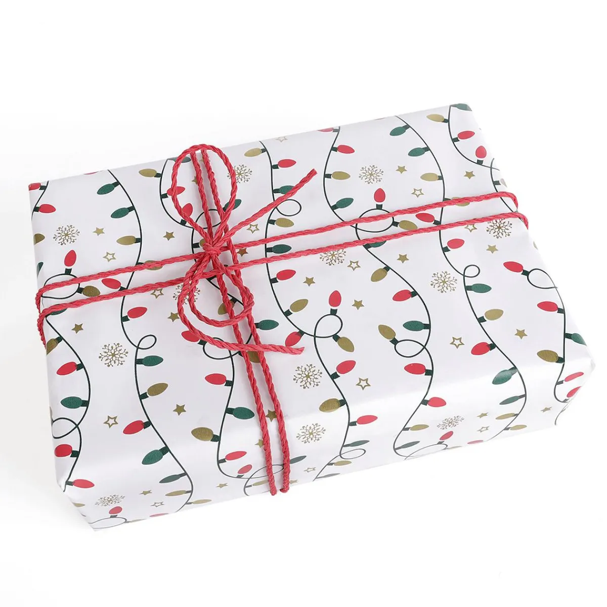 Papier Cadeau Guirlande Lumineuse-DecoWoerner Outlet