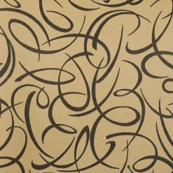 Papier Cadeau Kringle Brun / Noir, Largeur 70cm, Rouleau De 40 M-DecoWoerner Online