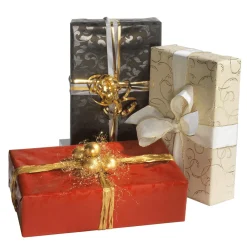 Papier Cadeau Durable Avec Motif De Rinceaux Brillants - Rouleau De Papier Cadeau De 50 M-DecoWoerner Discount