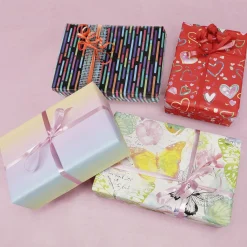 Papier Cadeau Papillons, 50 Cm, 50 M-DecoWoerner Best