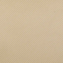 Papier Cadeau Rayé Brun / Blanc, Largeur 70cm, Rouleau De 40 M-DecoWoerner Outlet