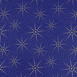 Papier Cadeau étoile / Or / Argent-DecoWoerner Clearance