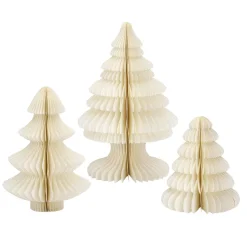 Papier Gaufré Deluxe Set De Sapins 3 Pcs.-DecoWoerner Clearance