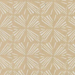 Papier Kraft Recyclé Avec Motifs Géométriques Blancs - Rouleau De 50 M De Papier Cadeau-DecoWoerner