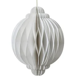 Papier Nid D'abeille Deluxe Ornement à Suspendre Rond 15 Cm Ø-DecoWoerner Clearance