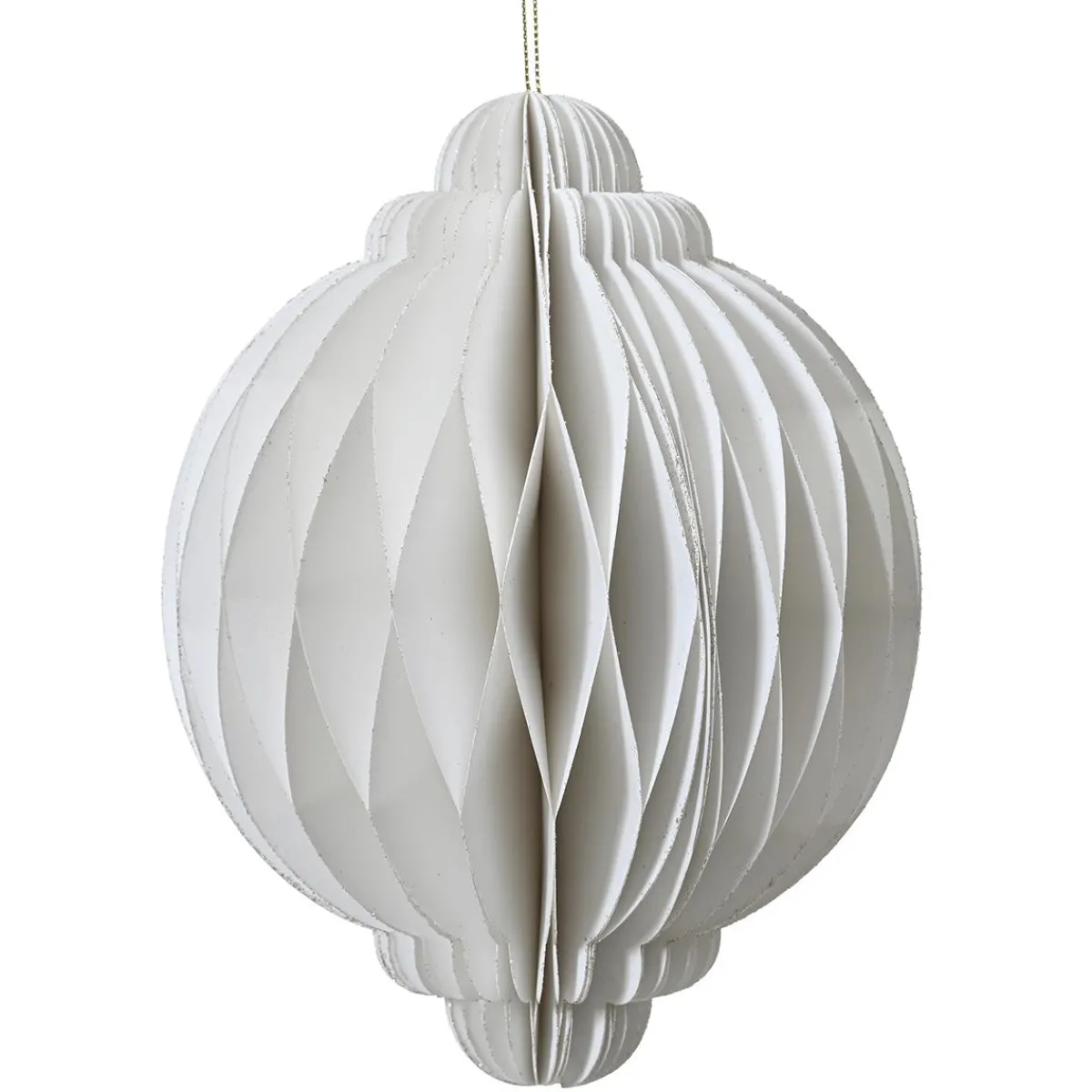 Papier Nid D'abeille Deluxe Ornement à Suspendre Rond 15 Cm Ø-DecoWoerner Clearance