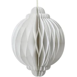 Papier Nid D'abeille Deluxe Ornement à Suspendre Rond 30 Cm Ø-DecoWoerner Best