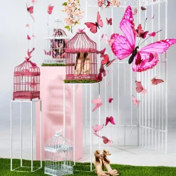 Papillon Déco Pink, 50 Cm-DecoWoerner New