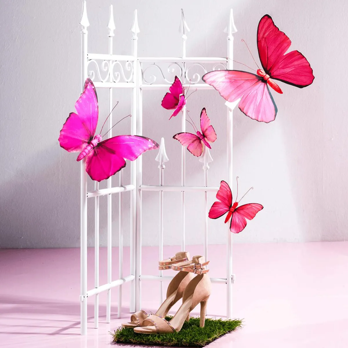 Papillon Déco Pink, 80 Cm-DecoWoerner Best