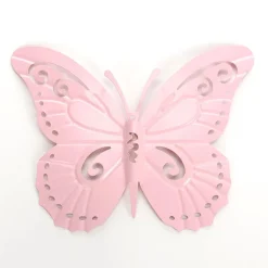 Papillon En Métal Décoration Murale 28 X 38 Cm-DecoWoerner Online