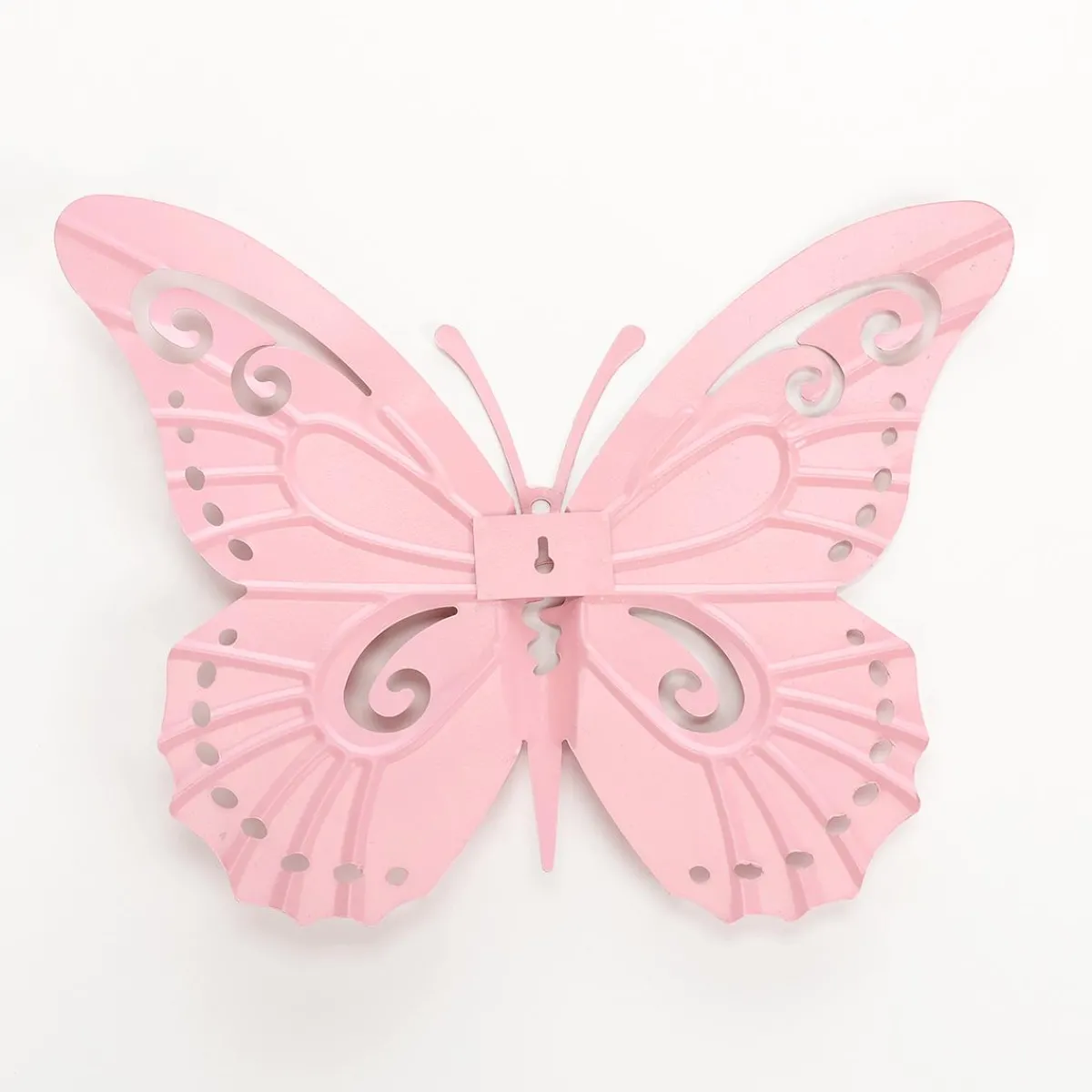 Papillon En Métal Décoration Murale 28 X 38 Cm-DecoWoerner Online