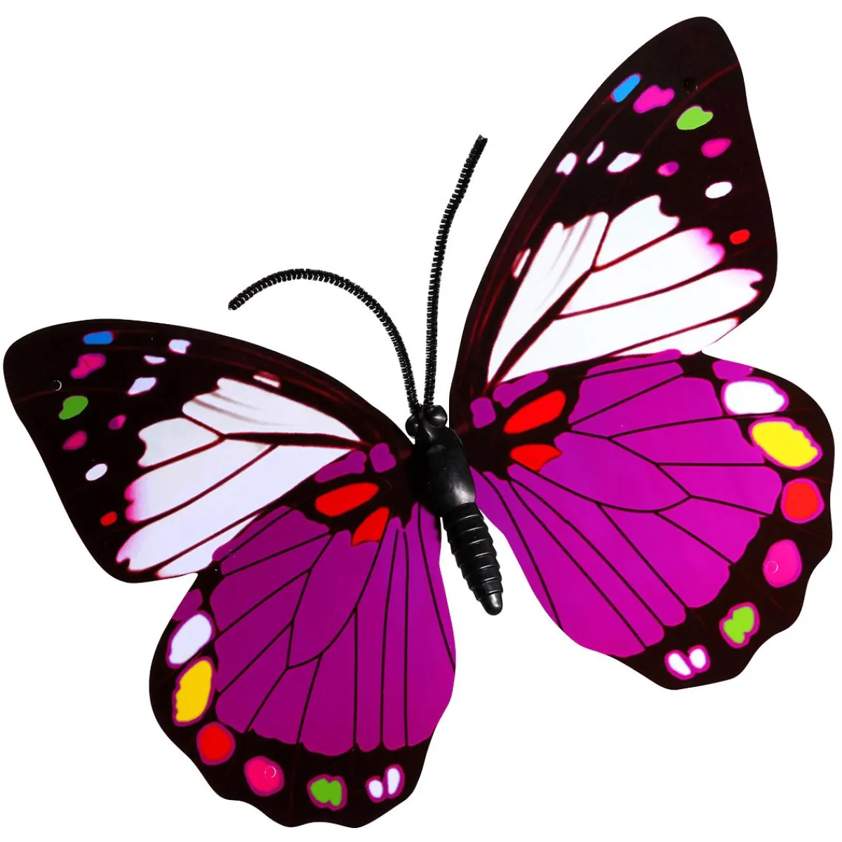 Papillons Déco Mauves 40 Cm 3 Pces-DecoWoerner New