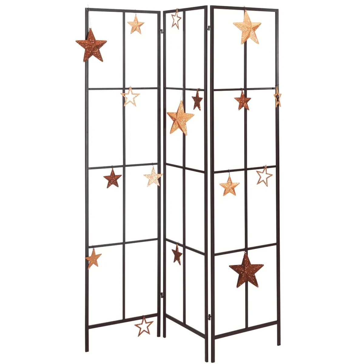 Paravent Métallique Haut. 160 Cm-DecoWoerner Best
