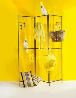 Paravent Métallique Haut. 200 Cm-DecoWoerner Clearance