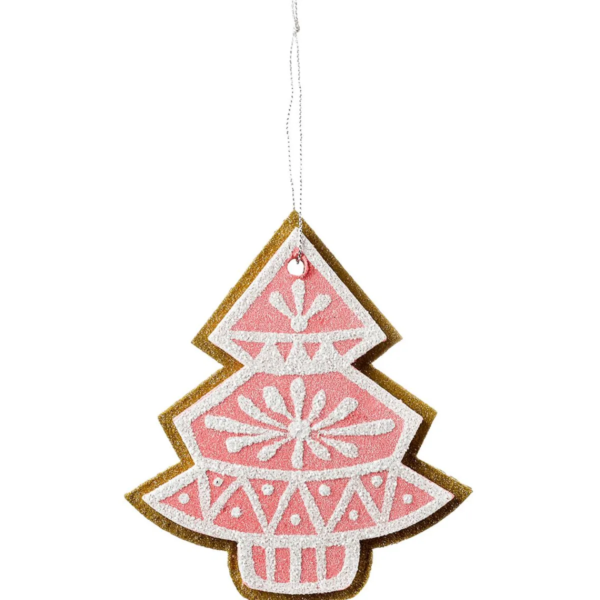 Pendentif De Noël Pain D'épices Sapin 13 Cm 4 Pièces-DecoWoerner Clearance