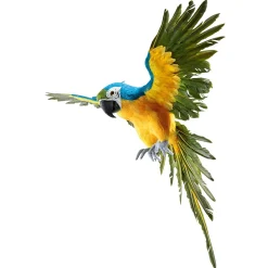 Perroquet Déco -jaune Long. 77 Cm-DecoWoerner Best