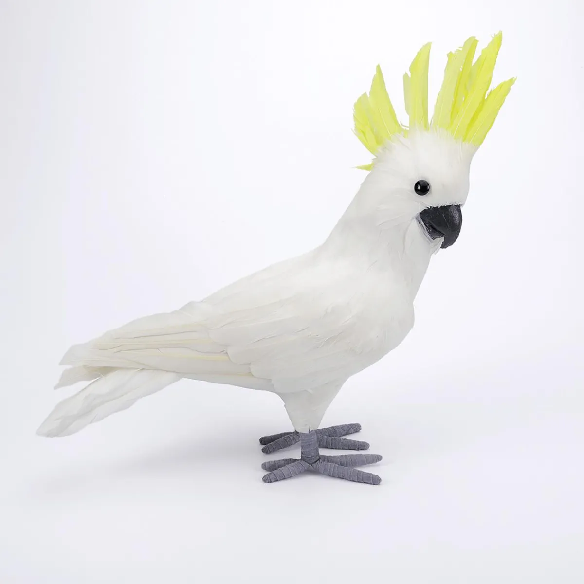 Perroquet Décoratif Cacatoès -jaune, 50 Cm-DecoWoerner Best