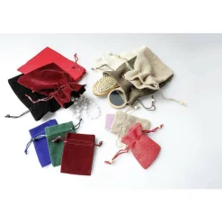 Petit Sac En Jute, 18 Cm,-DecoWoerner Discount