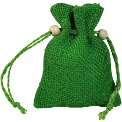 Petit Sac En Jute, 10 Cm,-DecoWoerner