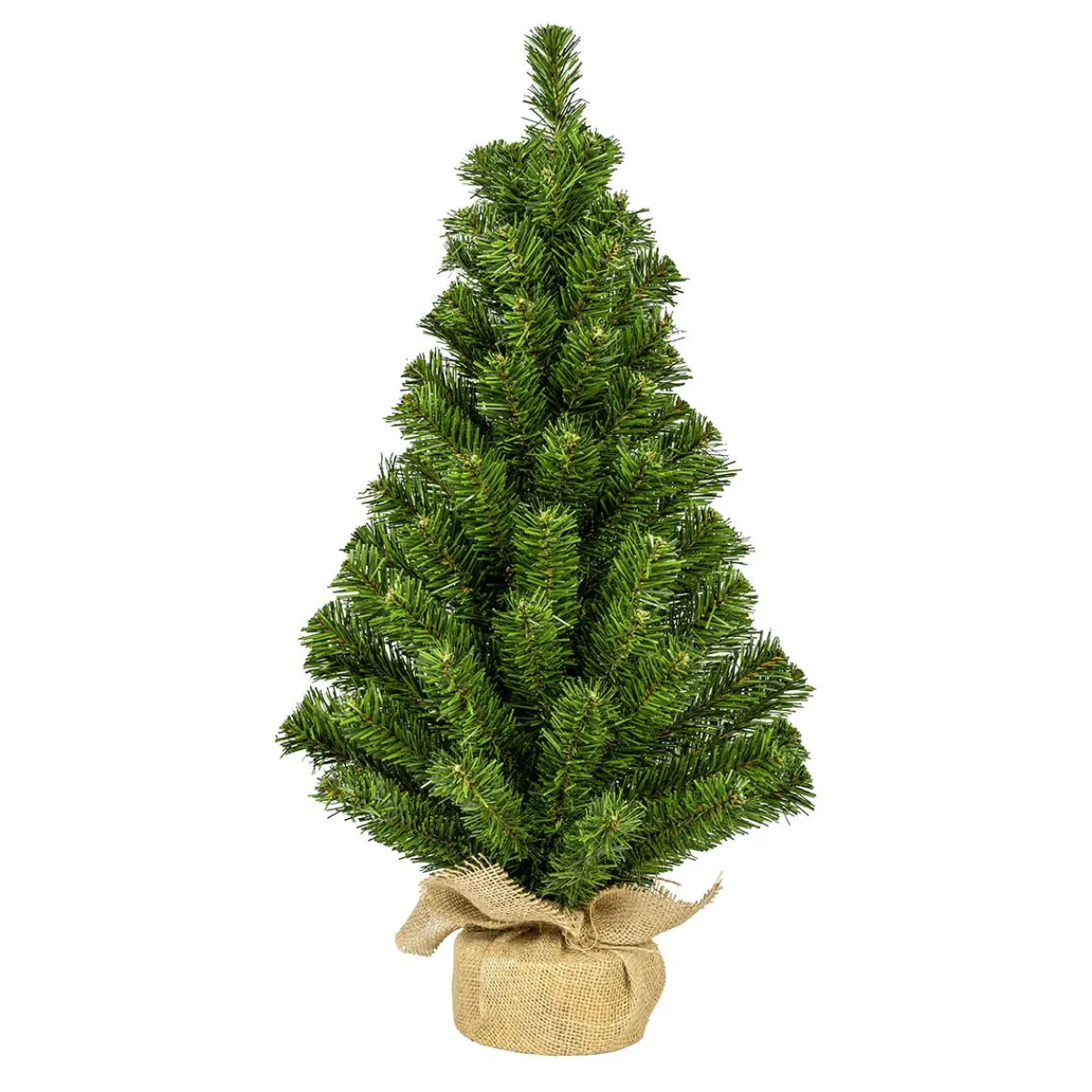 Petit Sapin Décoratif Dans Un Sac En Jute-DecoWoerner New