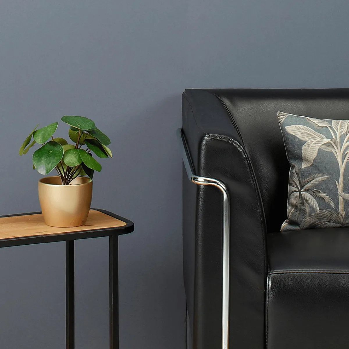 Pilea Artificiel Décoratif En Pot ,Plante à Crêpes 25 Cm-DecoWoerner Clearance