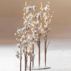 Pin à Branches Lumineuses LED, LED Chaudes, 130 Cm-DecoWoerner Best