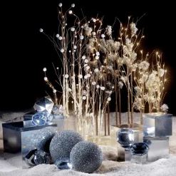 Pin à Branches Lumineuses LED, LED Chaudes, 130 Cm-DecoWoerner Best