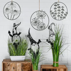Piquet De Terre Nain En Métal, , 50 Cm De Haut-DecoWoerner Discount