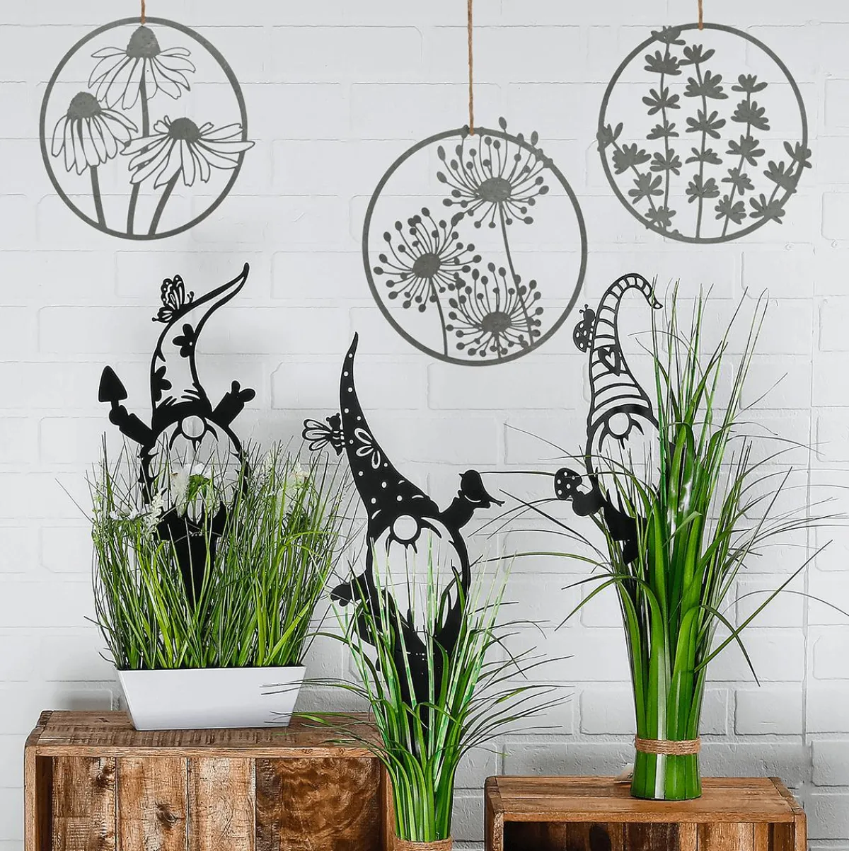 Piquet De Terre Nain En Métal, , 42 Cm De Haut-DecoWoerner