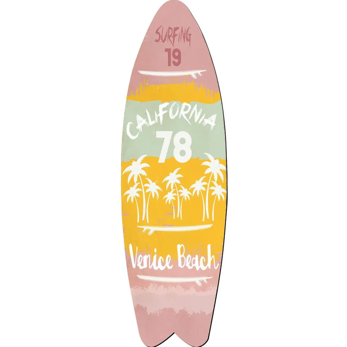 Planche De Surf Décorative 130 Cm-DecoWoerner New