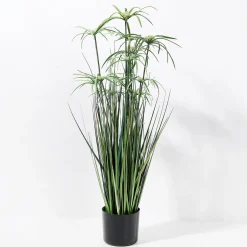 Plante Artificielle De Papyrus En Pot 90 Cm-DecoWoerner Sale