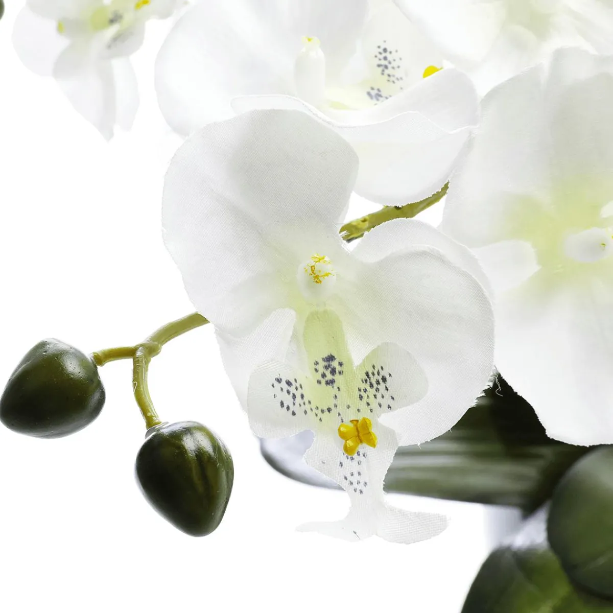 Plante Artificielle Orchidée En Pot, 28 Cm-DecoWoerner Online