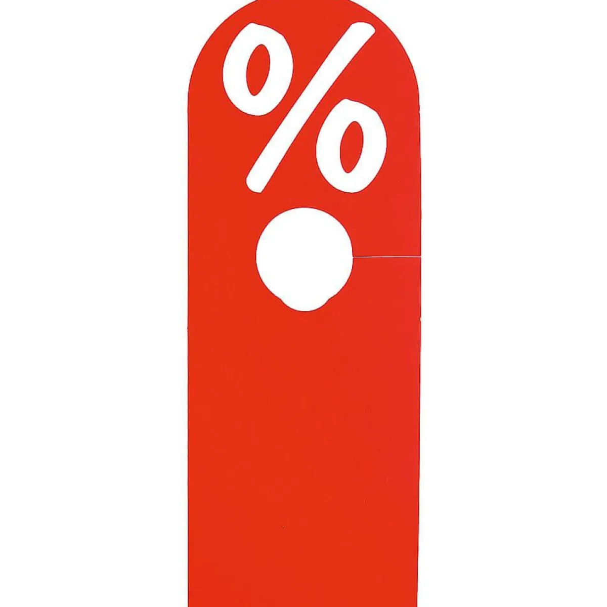 Plaquette Promotionnelle "Pourcentage"-DecoWoerner Discount