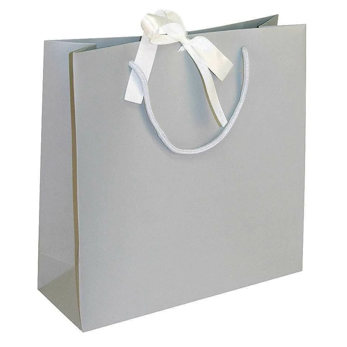 Pochettes Cadeaux, 27,5 X 27,5 Cm, 25 Pièces 200g/m², Avec Noeud En Satin Assorti-DecoWoerner Outlet