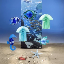 Poisson Déco Papillon Bleu Tropical 40 Cm-DecoWoerner Discount