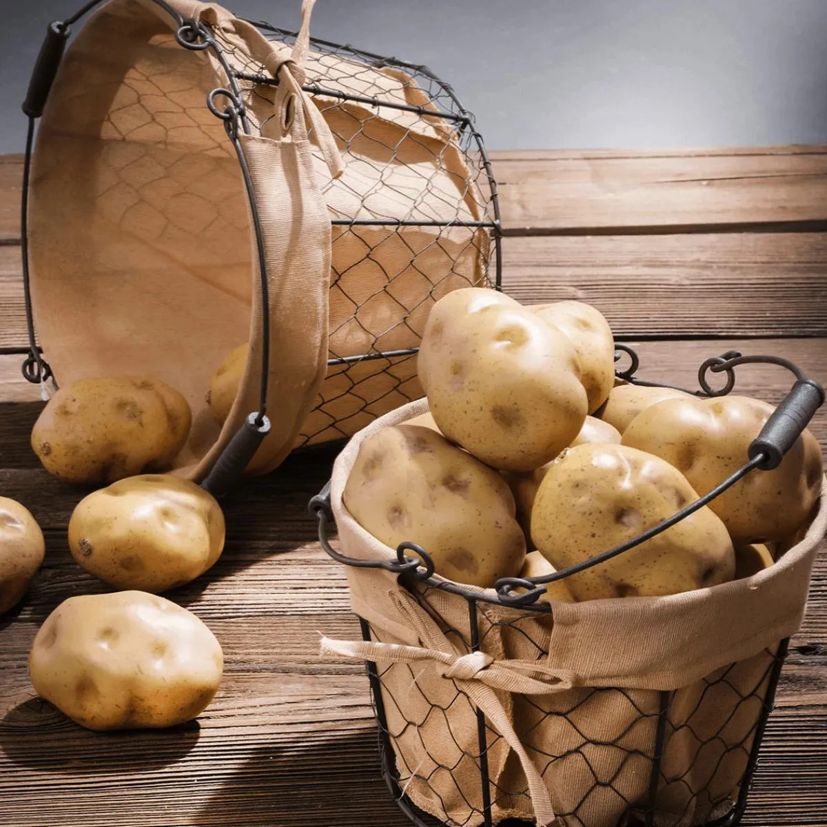 Pomme De Terre Aliment Factice 11 Cm, 3 Pièces-DecoWoerner Sale
