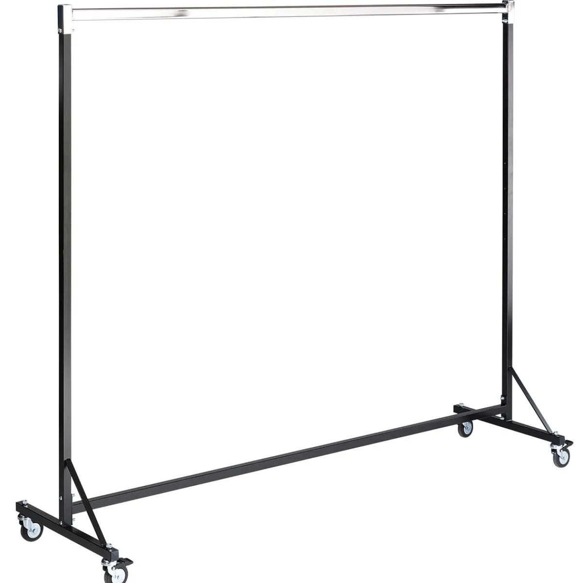 Portant Roulant Industriel, Hauteur Fixe 161 Cm-DecoWoerner New