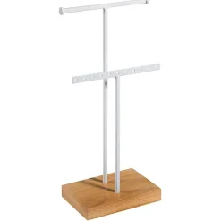 Porte Bijoux, Portant En T 2 Parties, Haut. 32 Cm-DecoWoerner Sale