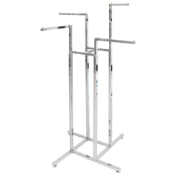 Portemanteau à 4 Bras Chromé 172 Cm-DecoWoerner New