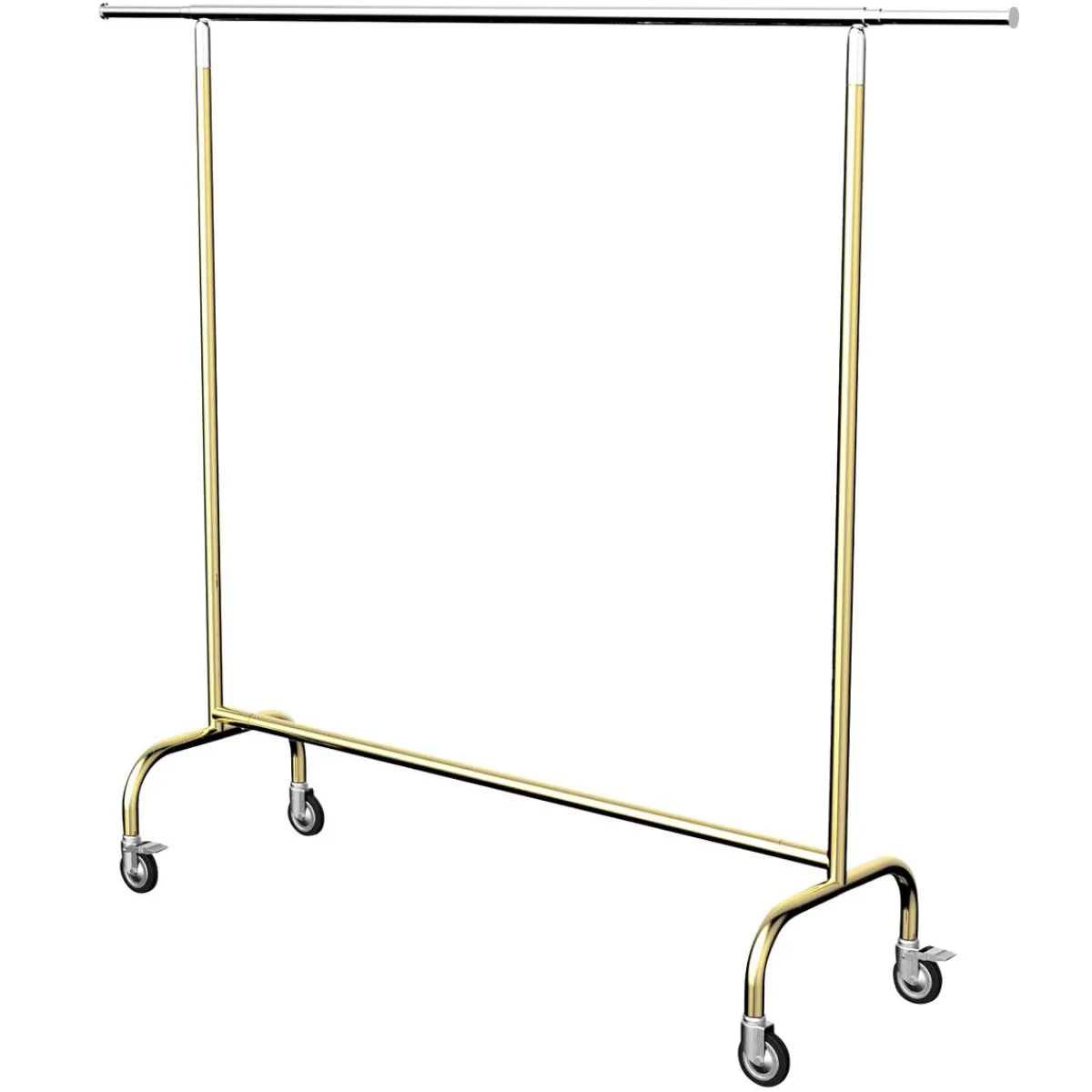 Ptemanteau à Roulettes MASSIVE Réglable En Hauteur 150-220 Cm-DecoWoerner Outlet