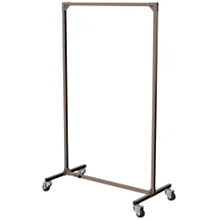 Portemanteau En Métal Brun Avec Roulettes-DecoWoerner Sale