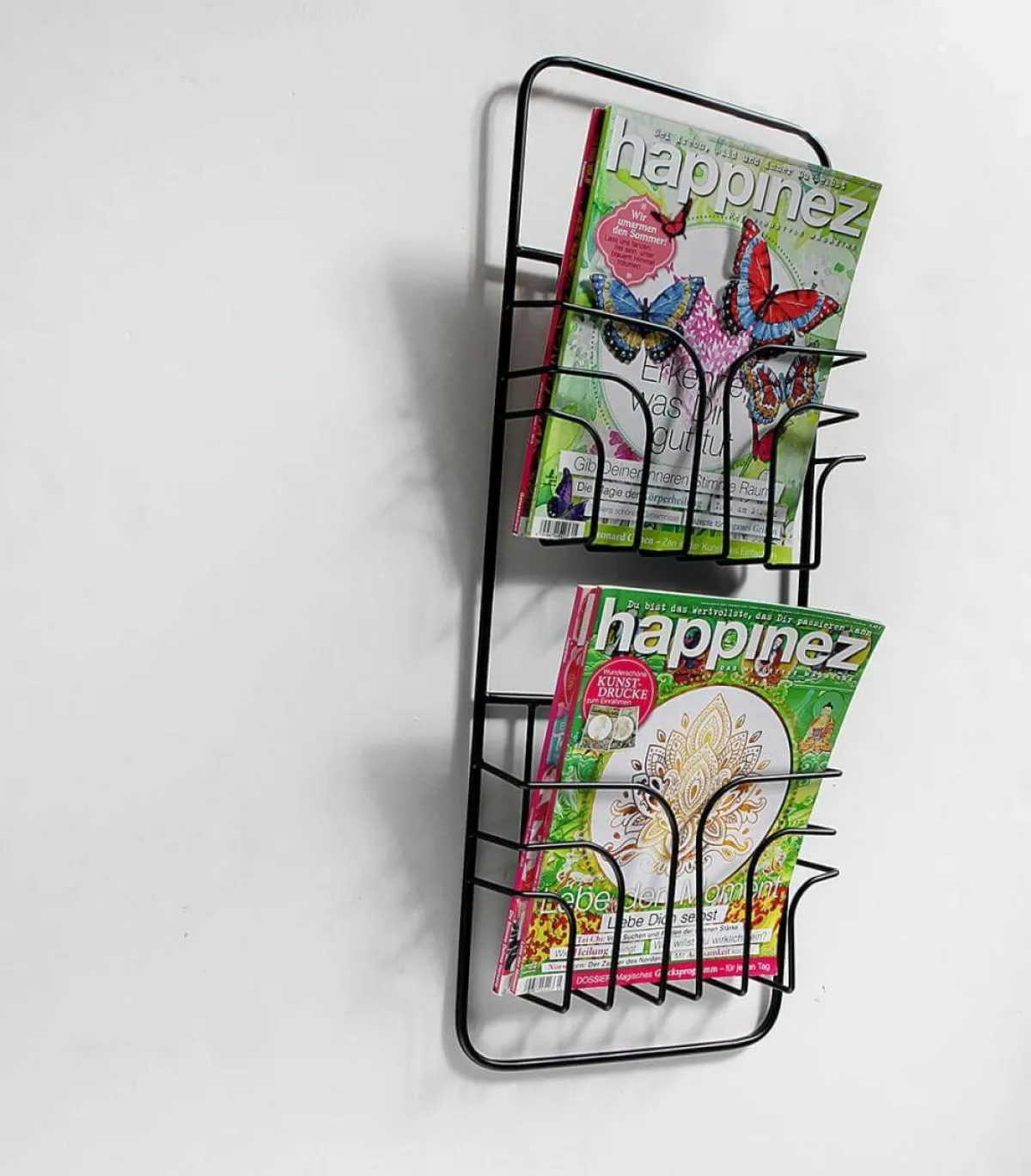 Porte-prospectus Mural, 2 Compartiments, Long. 73 Cm-DecoWoerner Hot