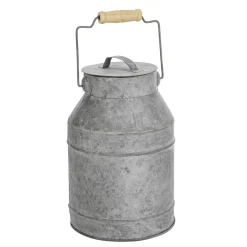 Pot à Lait En Zinc Nostalgique 9 X 22 Cm-DecoWoerner Sale
