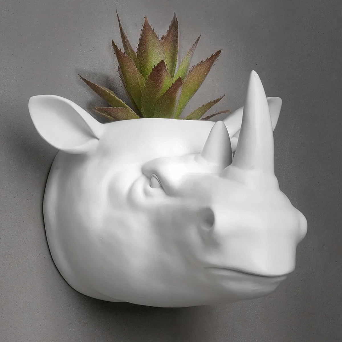 Pot De Fleurs Rhinocéros 20 X 24 Cm-DecoWoerner Online