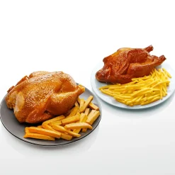 Poulet Grillé Alimentaire Factice 20 Cm-DecoWoerner Online