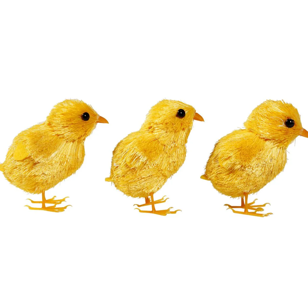 Poussins Déco 3 Pces 7 Cm-DecoWoerner Outlet