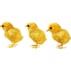 Poussins Déco 3 Pces 7 Cm-DecoWoerner Outlet
